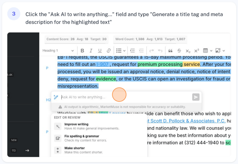 How to Generate a Title Tag and Meta Description - MarketMuse Knowledge ...