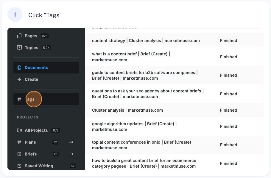 How to Create a Tag 1