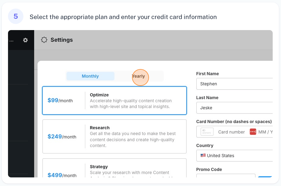 manage subscription 5